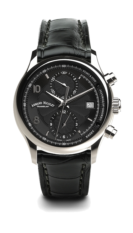 M02-4 Black/Leather | Black Dial