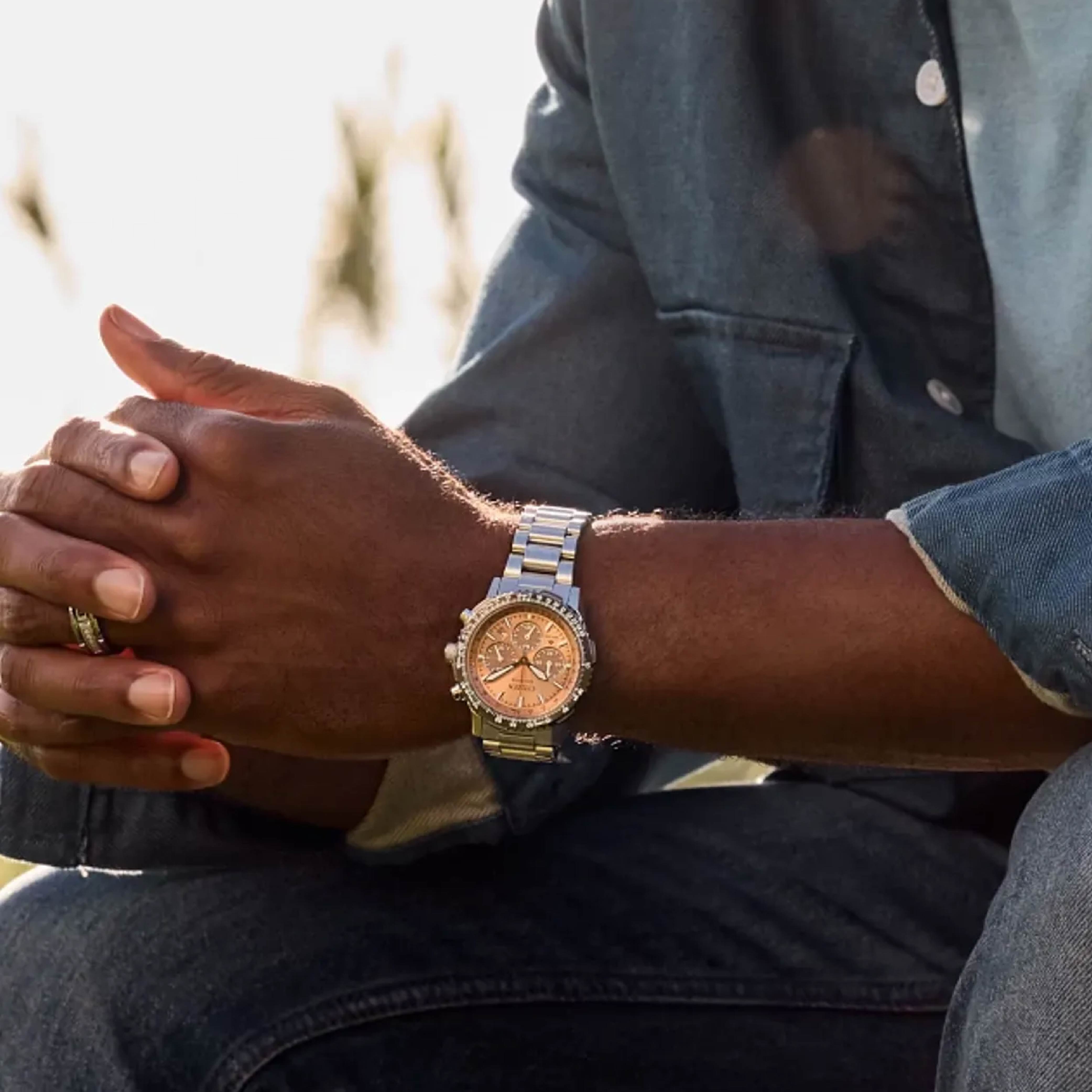 Promaster Navihawk Salmon / Stainless Steel | Salmon Dial – Watch Gang