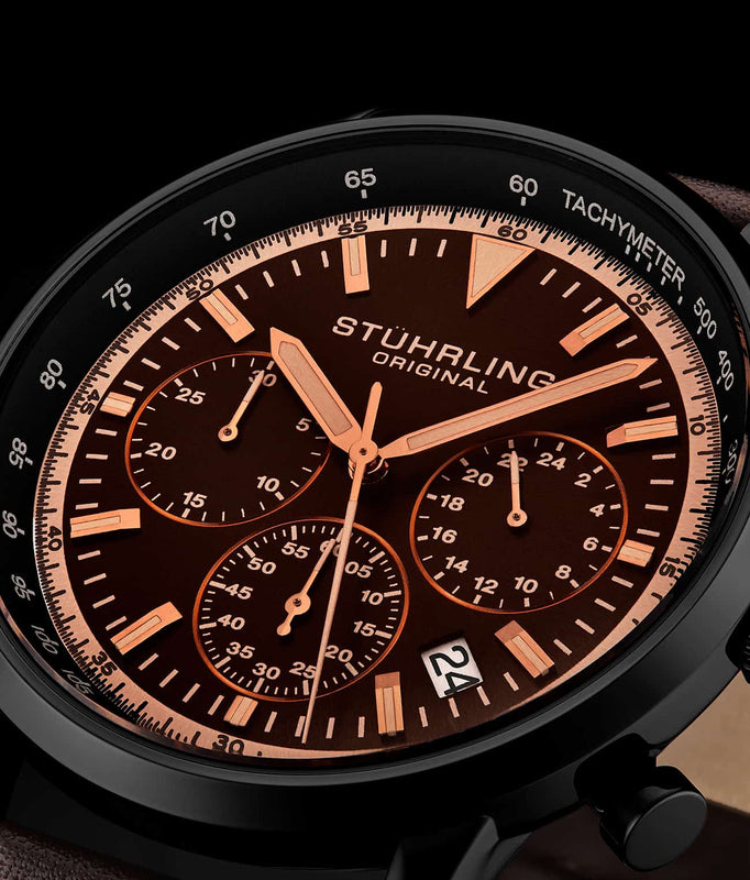 Monaco Dark Brown Dial/ Dark Brown Leather | Brown Dial