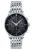 Meister Chronoscope Date Dark Grey / Stainless Steel Matte Gray Dial