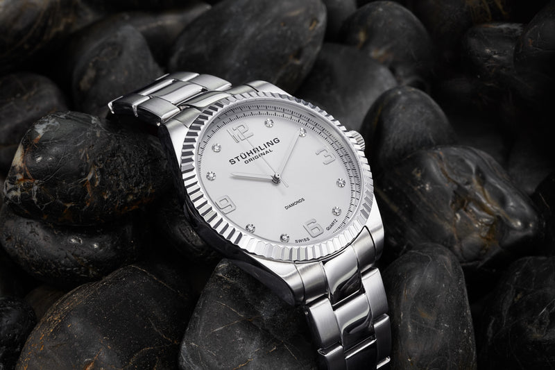 Symphony Classic Dress Watch Silver/Stainless Steel | Silver Dial