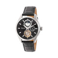 Sebastian Silver/Black Black Dial