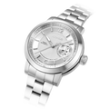 Heinrich Minimal Swiss Automatic Limited Edition Silver / Stainless Steel | Silver Dial