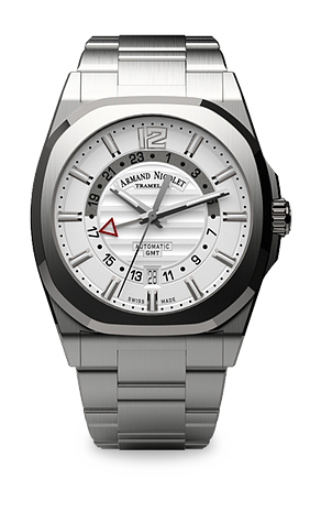J09-3 Silver/White/Metal bracelet | White Dial