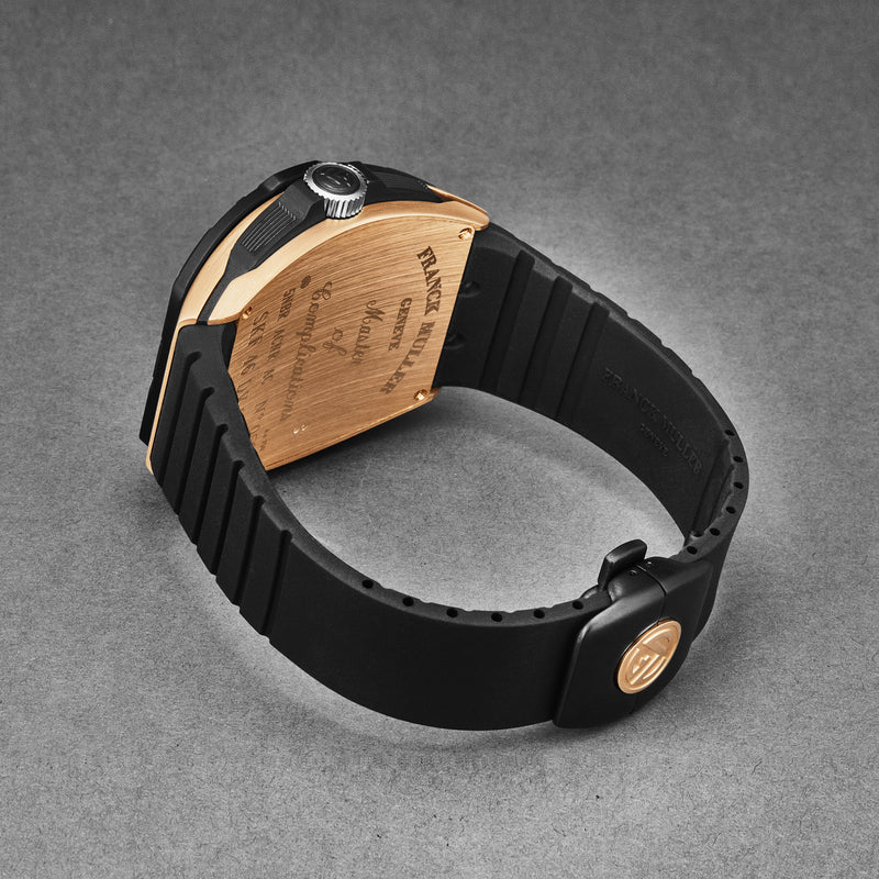 SkaFander 46SCSKFBLKBKGD2 / Black, Openworked | Black Dial