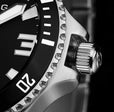 Aquadiver Silver/Stainless Steel/Black Dial/Silver | Black Dial