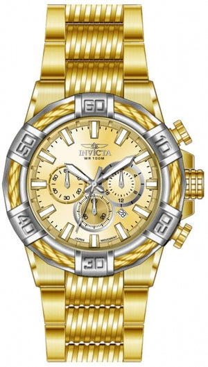 Bolt Men Gold-Tone Dial / Gold-Tone Stainless Steel Bracelet Gold-tone Dial