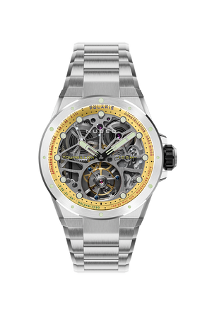 Polaris Gold / Stainless Steel | Gold Dial