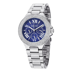 Madison-5019.2 Silver/Stainless Steel | Blue Dial