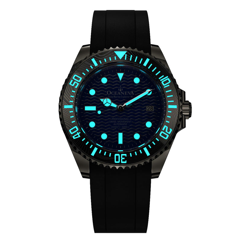 Deep Marine Explorer VI 6000m Grade 5 Titanium 6000m/BlueDial | Blue Dial
