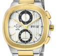Potente - Chronograph Swiss Automatic Chronograph, SS Case, White Dial, SS/IPYG Bracelet | White Dial