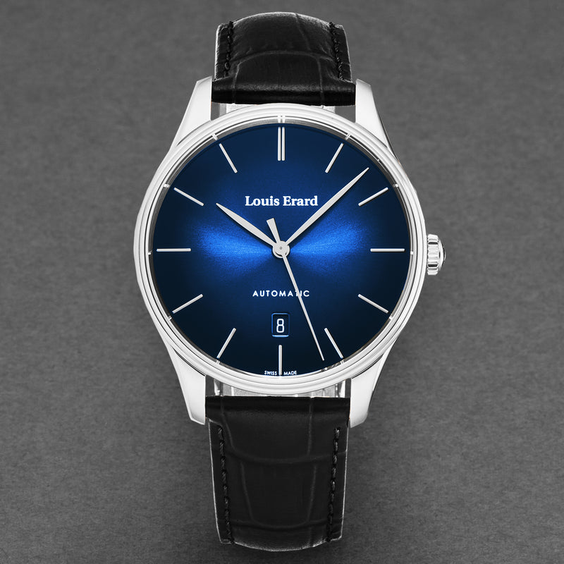 Heritage 69287AA65BAAC82 / Blue/Black | Black Dial