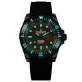 Deep Marine Explorer II Damascus Grey Bezel| Gold Dial