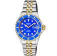 Wall Street Gevril Swiss Made SW200 Steel Rotating bezel Watch, 316L Case, Blue Dial | Blue Dial