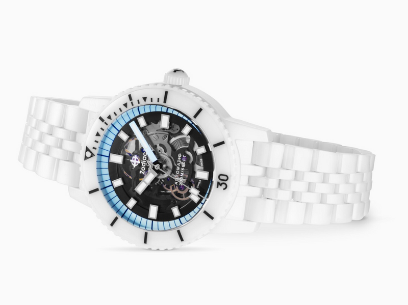 Super Sea Wolf Ceramic Compression Diver Black/White Ceramic Black Super Sea Wolf Ceramic Compression Diver Black/White Ceramic Black