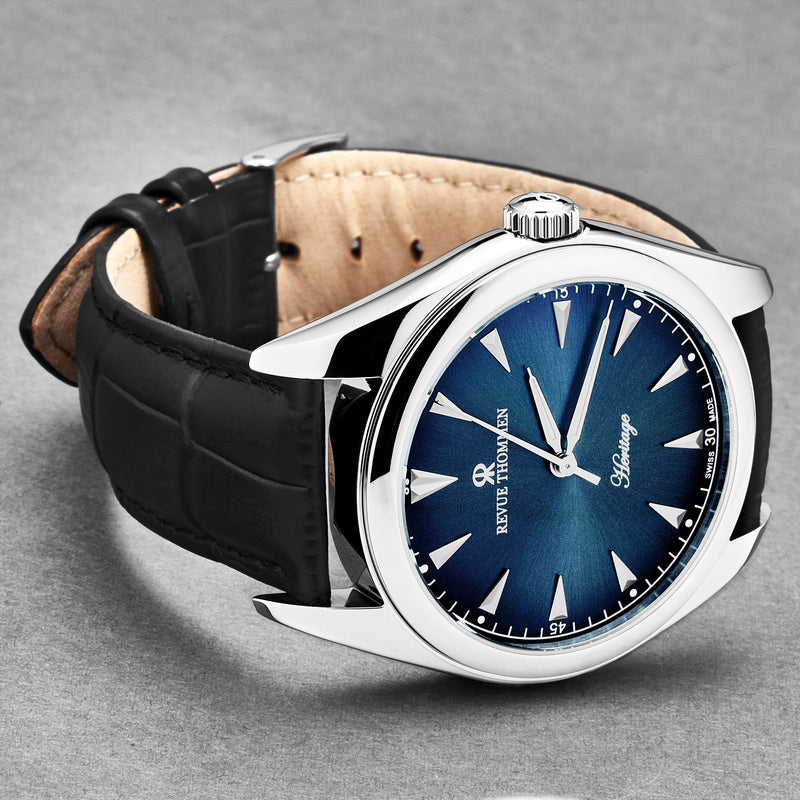 Heritage 21010.2535 / Blue | Blue Dial
