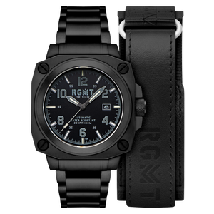 Altimeter Tritium Automatic Black /Stainless Steel | Black Dial