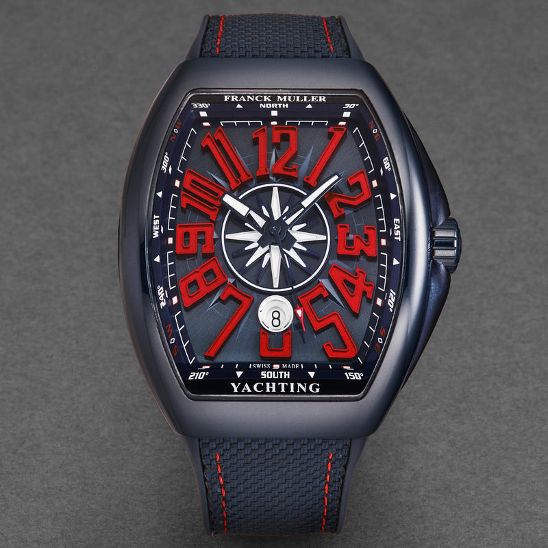 VanguardYACT 45SCYACHTBLURED / Blue | Blue Dial