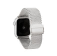 Thick Mesh Band for Apple Watch Ultra & Series 8/7/6/5/4/3/2/1/SE Silver (42mm | 44mm | 45mm | 49mm) |  Dial