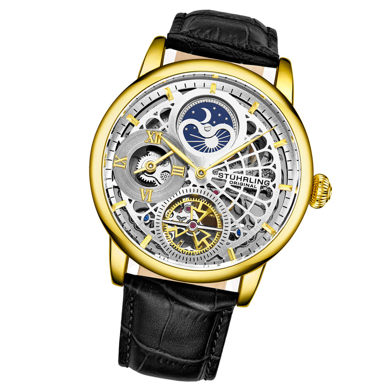 Legacy Black/Leather | Silver Dial