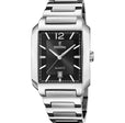 ON THE SQUARE Black / Stainless steel Black Dial