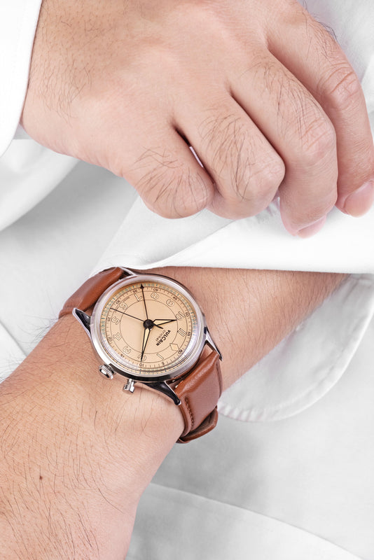 Cricket Classique Khaki Brown / Brown Plain | Khaki Dial