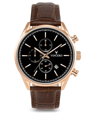 Chrono S (40mm) Rose Gold 40mm | Black Dial