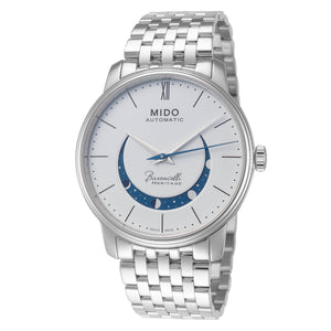 Mido 39mm / Silver / White | White Dial