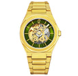Open mind MAN-RO-12-GM / Green / Stainless-Steel | Green Dial