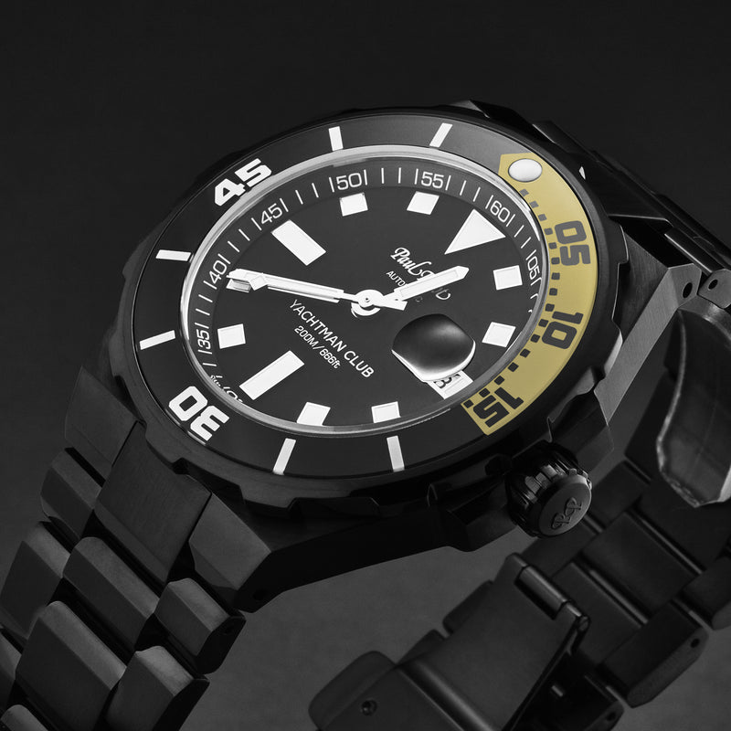 Yachtman Club P1251NNJ4000N3 / Black | Black Dial