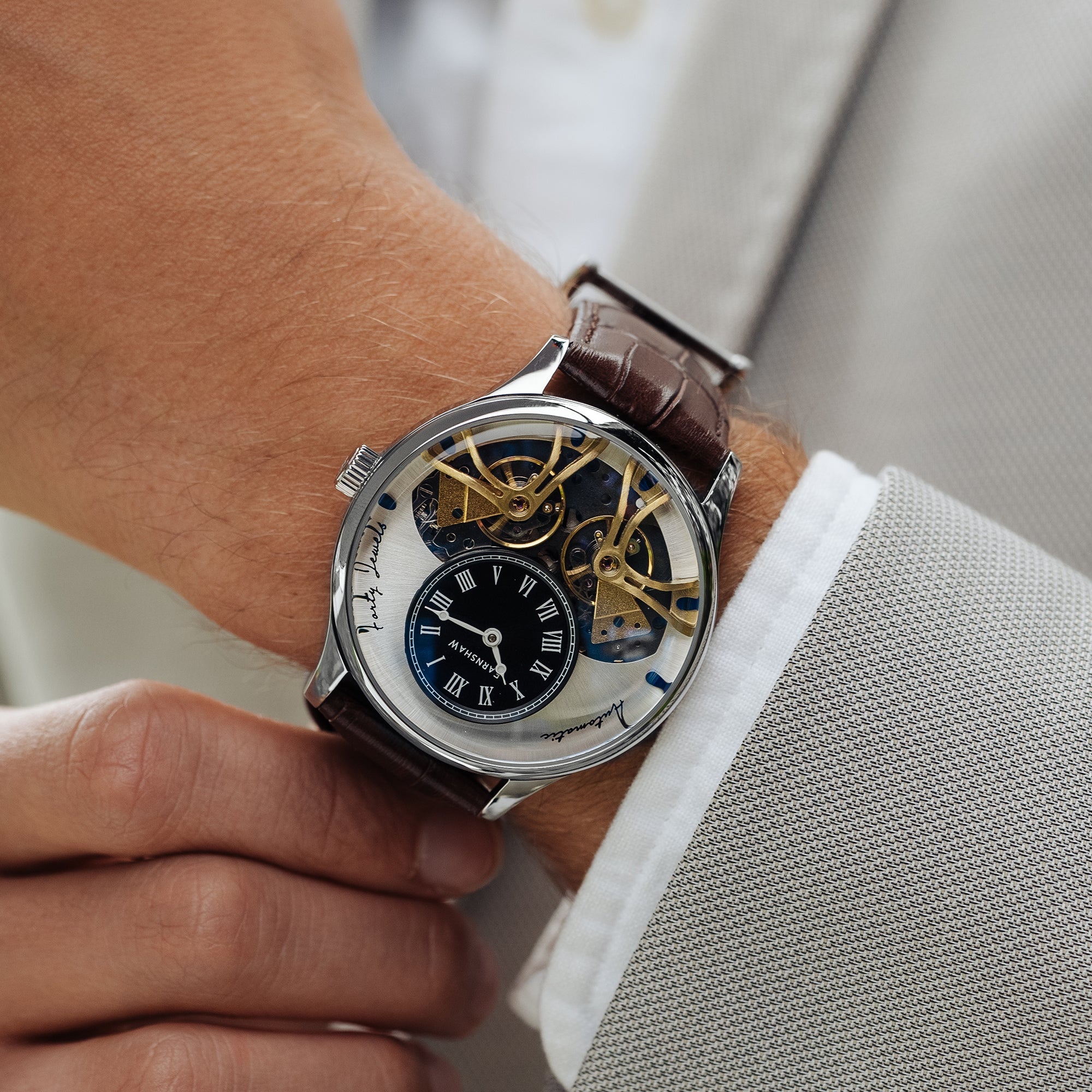 Thomas Earnshaw Scientists Faraday Double Barrel Automatic