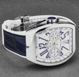 Vanguard 45CCWHTBLU-2 / White | White Dial