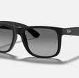 JUSTIN CLASSIC WOMEN'S Black Rubber / Grey Gradient Polarized