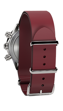 VS1 Burgundy-Nato | Burgundy Dial