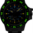 Aero GMT II Black / Green | Black Dial