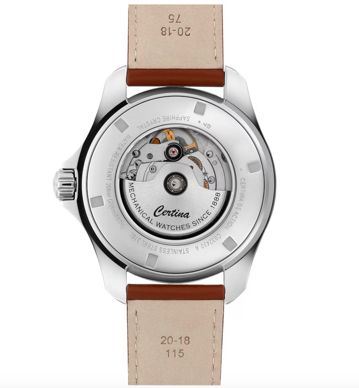 DS Action Day Date Powermatic 80 Blue | Blue Dial