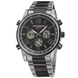 AK1095TTB-Sport Black/Stainless Steel | Black Dial