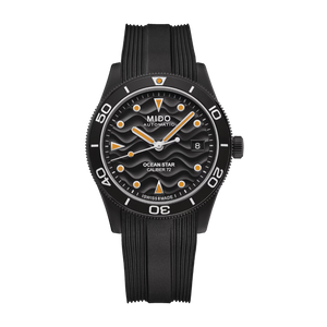 Ocean Star 39 Black / Rubber | Black Dial