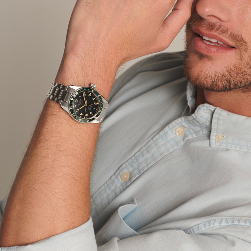 SPIRIT ZULU TIME Black / Stainless Steel | Black Dial