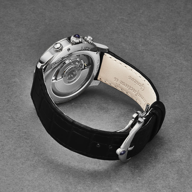 Agathon FAB-207 / Black | Black Dial