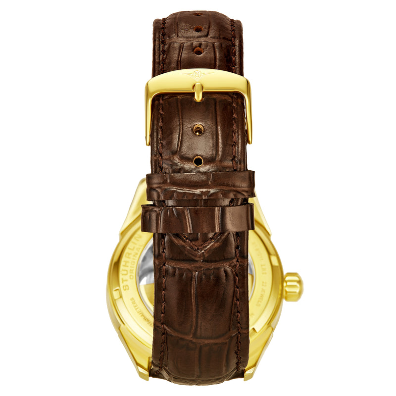 Legacy Brown/Leather/Silver Dial/Gold Case 3918.3 | Silver Dial