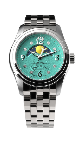 M03-4 Aqua/Metal | Aqua Dial