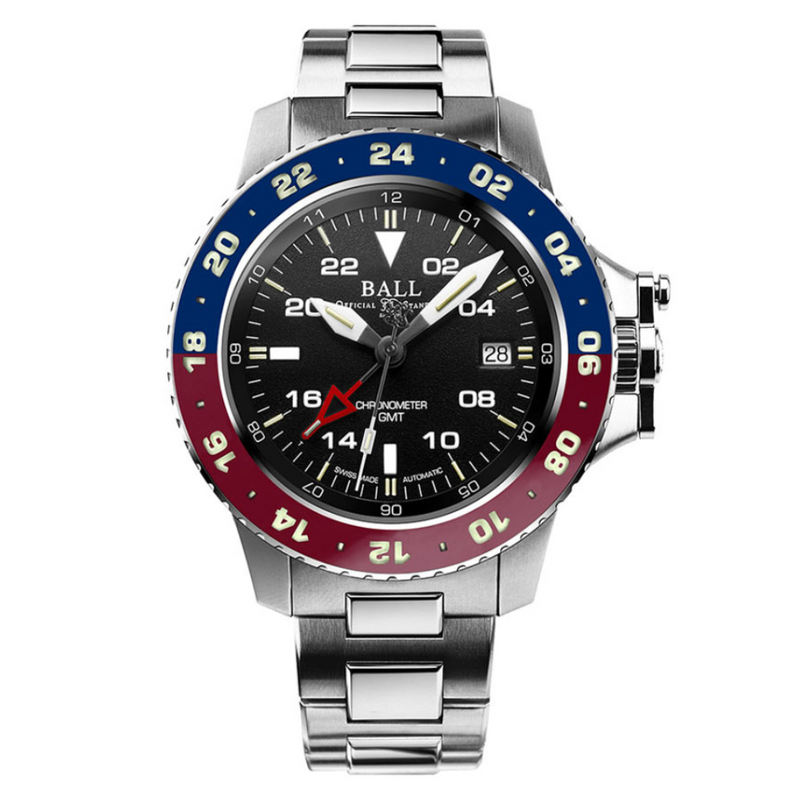 Engineer HydroCarbon AeroGMT II 40mm | Black Dial