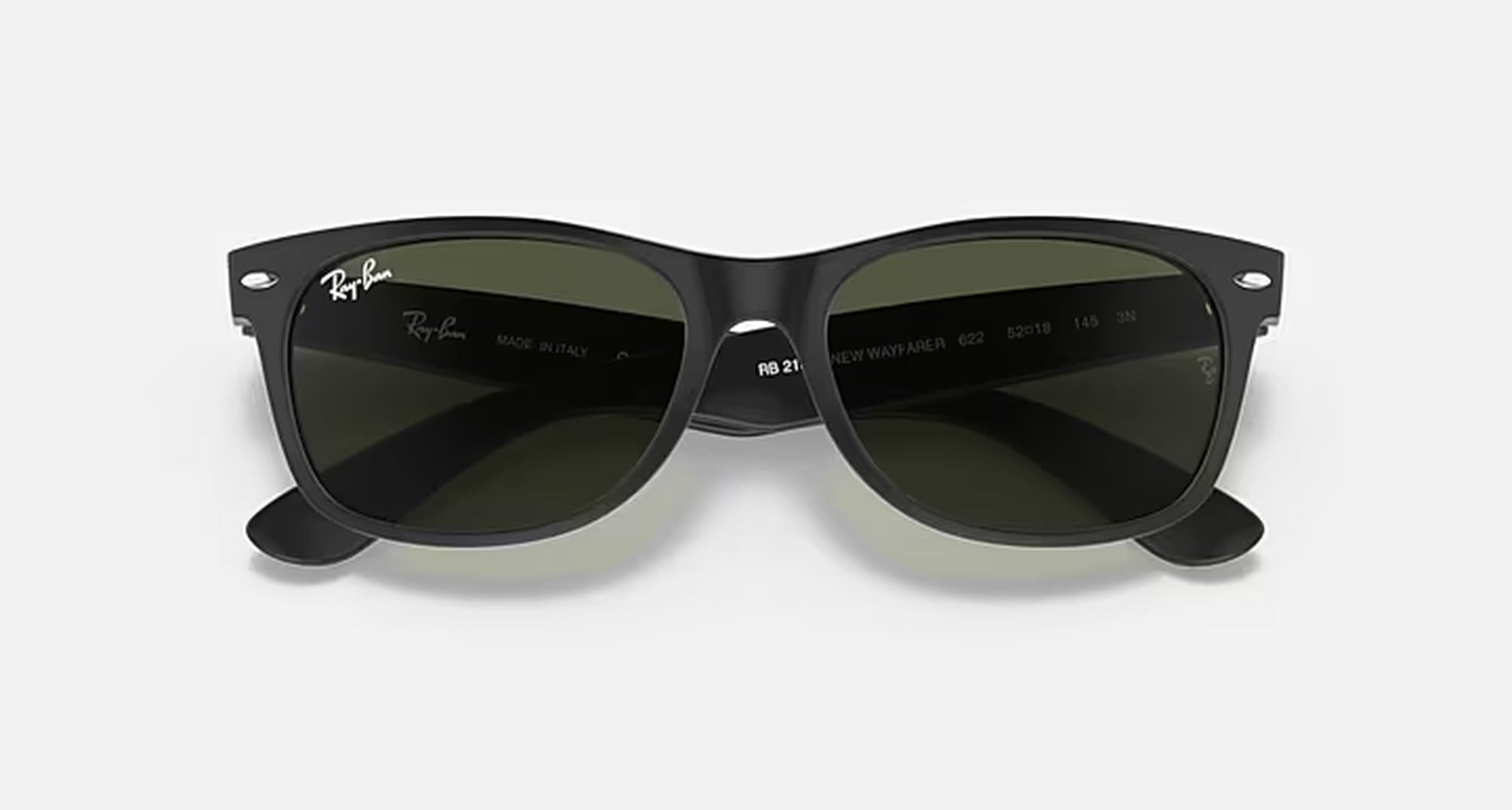 NEW WAYFARER CLASSIC UNISEX / BLACK RUBBER-CRYSTAL GREEN |  Dial