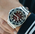 Hull Diver Red / Stainless Steel | Red Dial