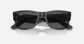 MEGA WAYFARER UNISEX Transparent Black / Dark Grey |  Dial