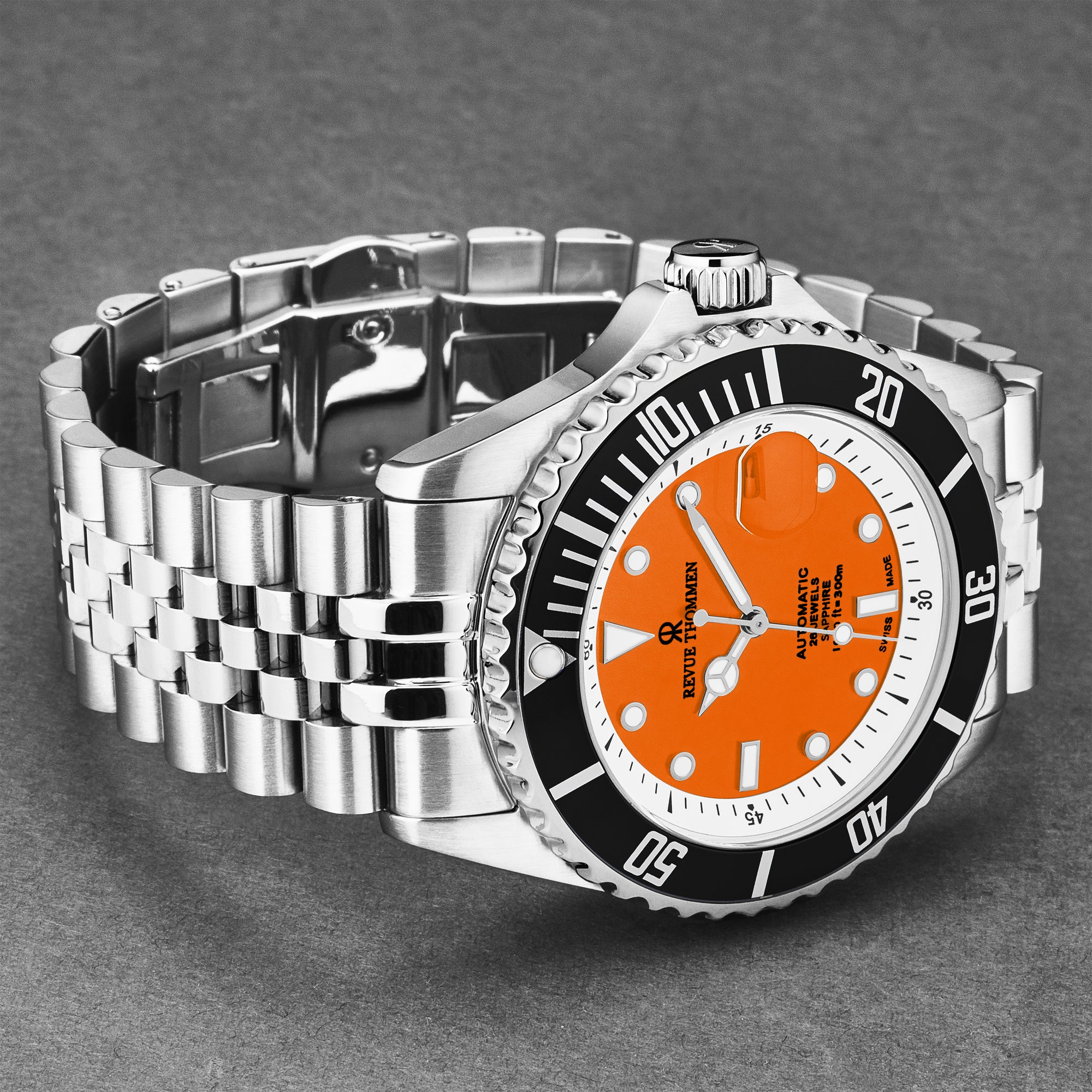 Diver 17571.2939 / Orange | Orange Dial
