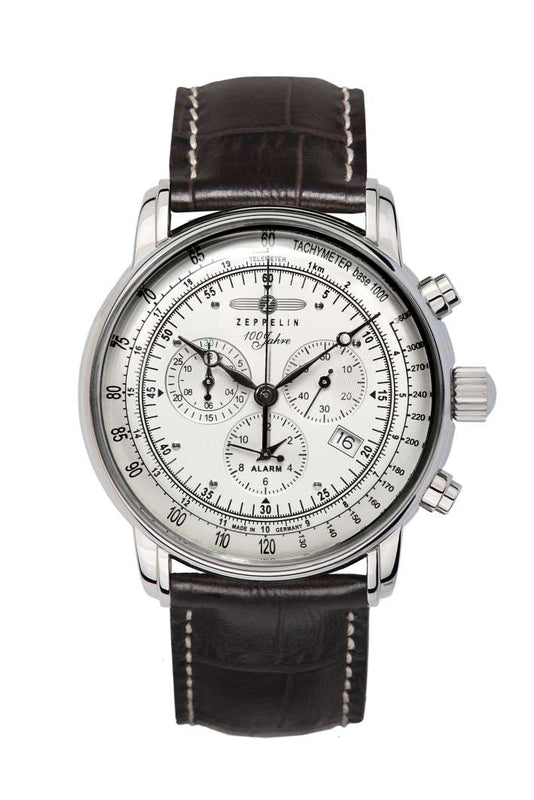100 Jahre Chronograph Silver | Silver Dial