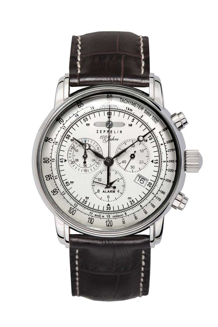 ZEPPELIN ZE-76801 100周年モデル Zeppelin 100 Jahre Chronograph Silver | Silver | 76801 – Watch Gang