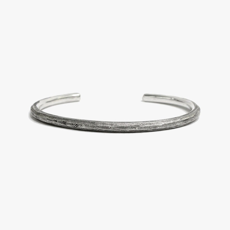 Distressed Sterling Silver Cuff M (7.25" Wrist) |  Dial